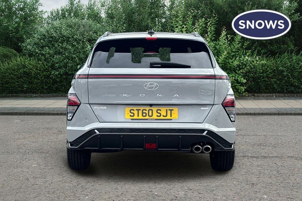 Hyundai Kona 1.6 H-gdi N Line Dct Euro 6 Ss Grey #4