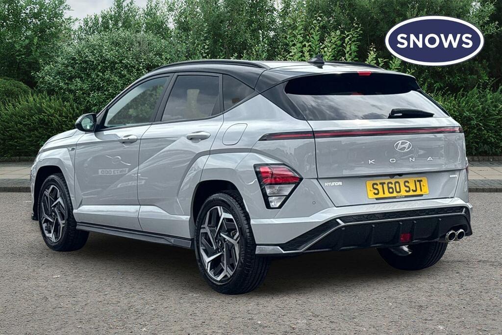 Hyundai Kona 1.6 H-gdi N Line Dct Euro 6 Ss Grey #3