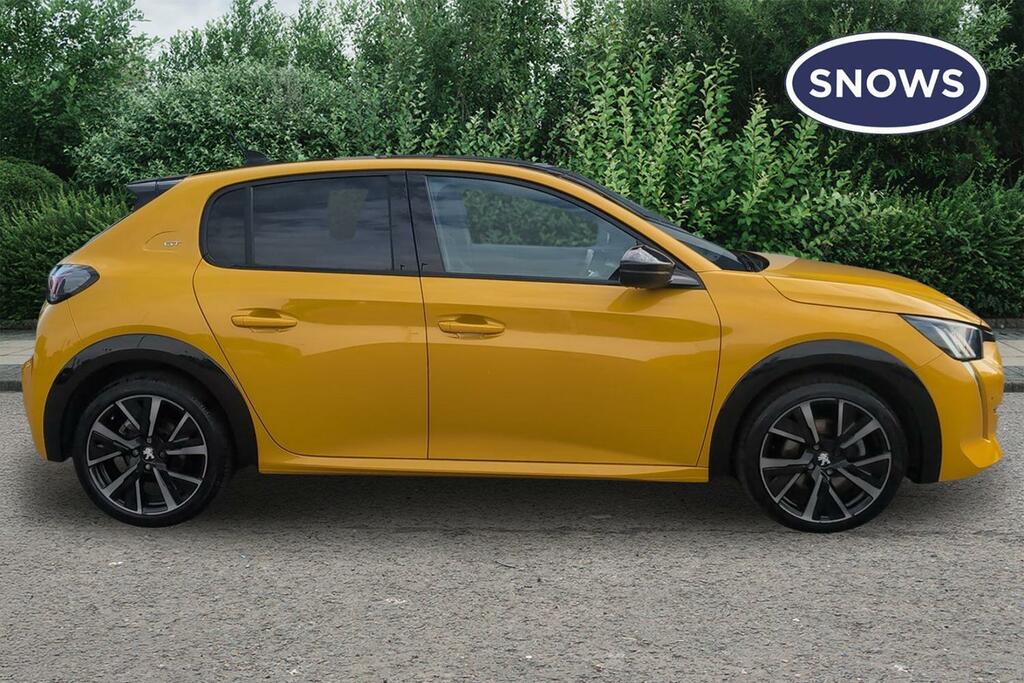 Peugeot 208 1.2 Puretech Gt Euro 6 Ss KE72RUV Yellow #4