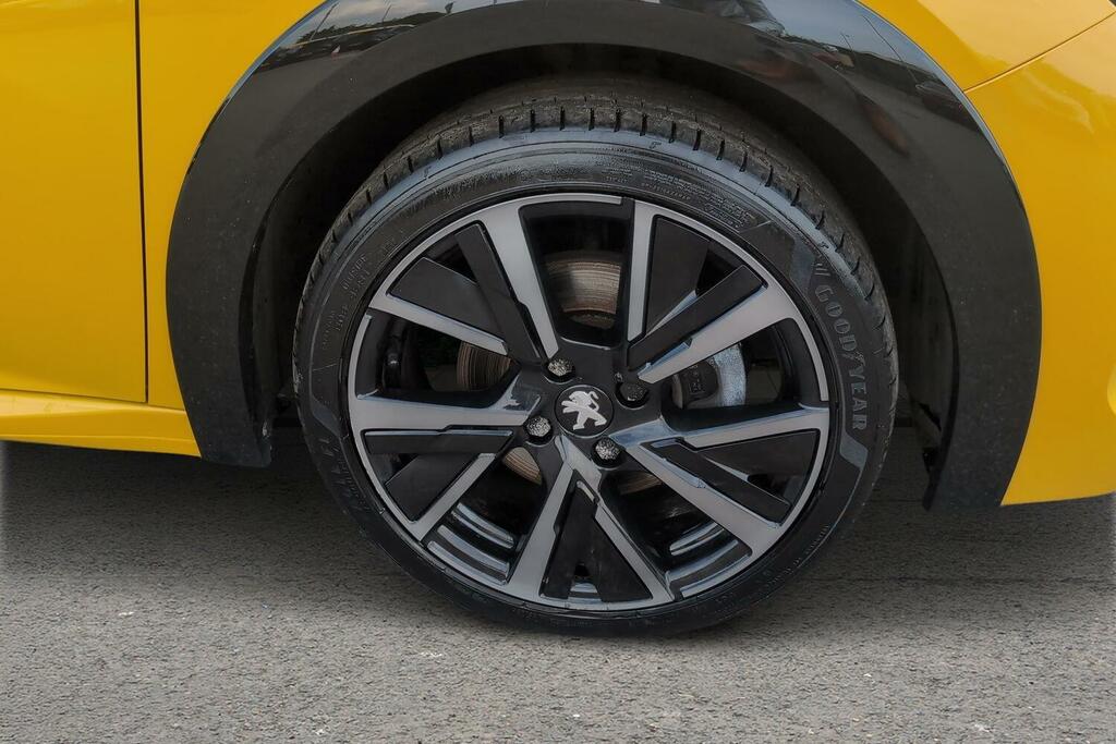 Peugeot 208 1.2 Puretech Gt Euro 6 Ss KE72RUV Yellow #5