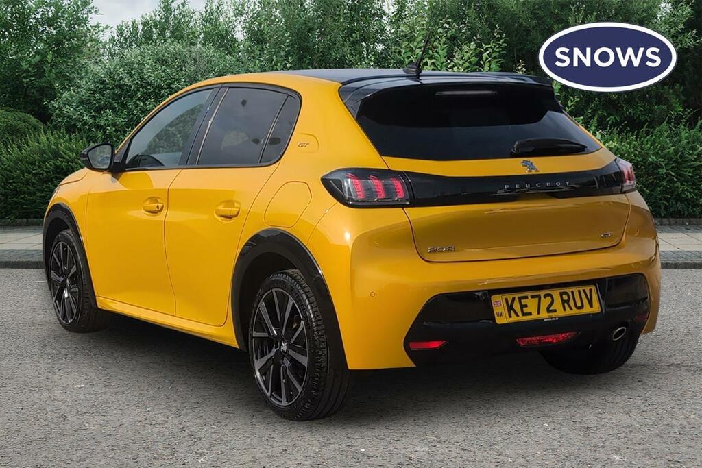 Peugeot 208 1.2 Puretech Gt Euro 6 Ss KE72RUV Yellow #3