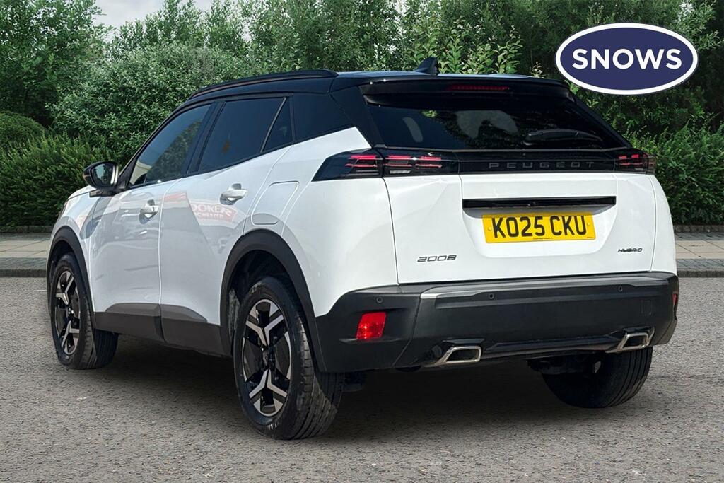 Peugeot 2008 1.2 Gt E-dsc6 Euro 6 Ss White #3