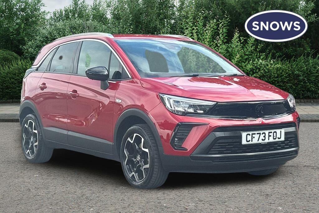 Vauxhall Crossland 1.2 Turbo Ultimate Euro 6 Ss Red