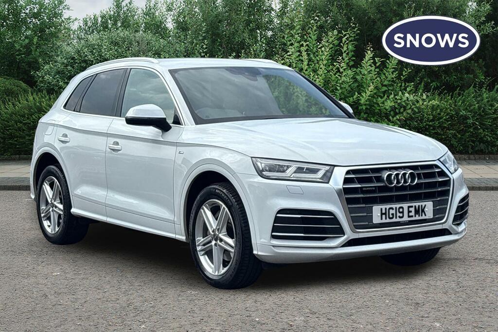 Audi Q5 2.0 Tdi 40 S Line S Tronic Quattro Euro 6 Ss White