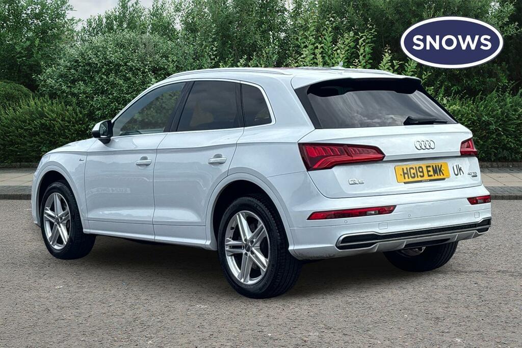 Audi Q5 2.0 Tdi 40 S Line S Tronic Quattro Euro 6 Ss White #3