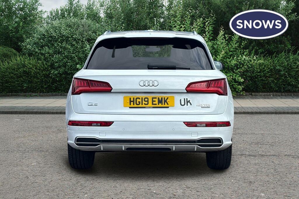Audi Q5 2.0 Tdi 40 S Line S Tronic Quattro Euro 6 Ss White #4