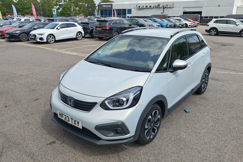 Honda Jazz 1.5 H I-mmd Crosstar Ex Ecvt Euro 6 Ss White #3