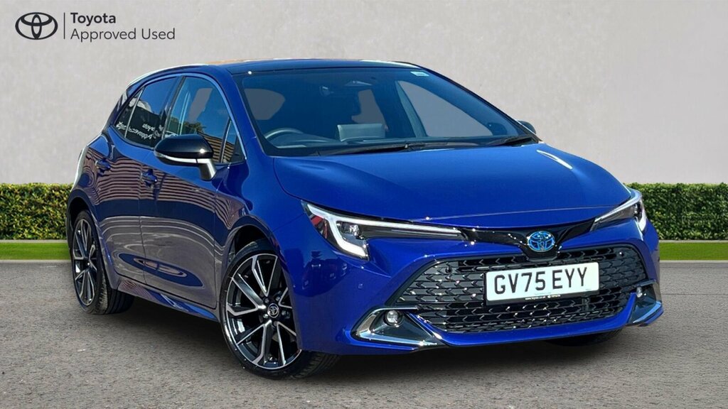 Toyota Corolla 2.0 Vvt-h Excel Cvt Euro 6 Ss GV75EYY Blue