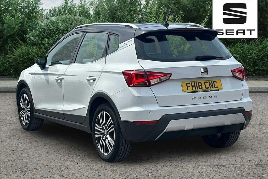 Seat Arona 1.0 Tsi 115 Xcellence Dsg White #3