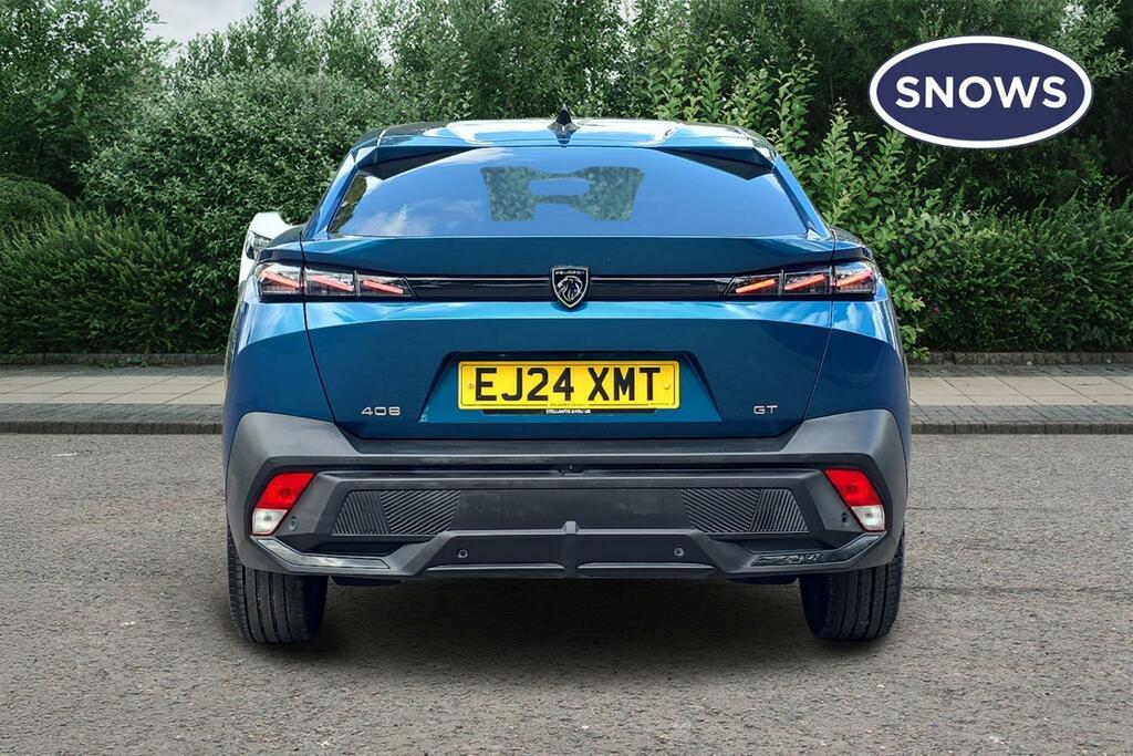 Peugeot 408 1.2 Puretech Gt Fastback Eat Euro 6 Ss Blue #4