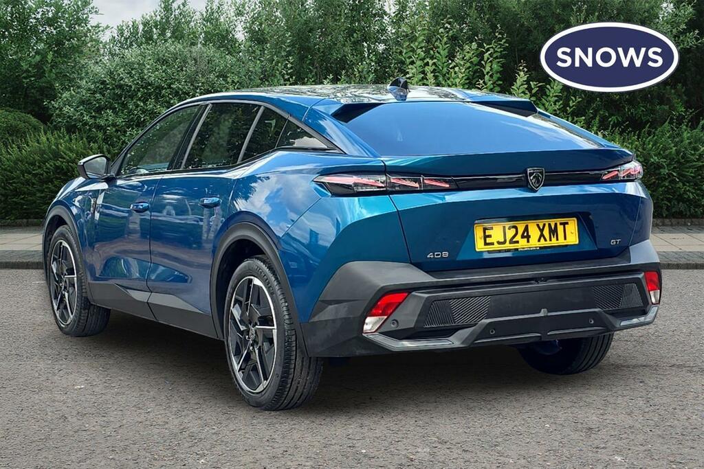 Peugeot 408 1.2 Puretech Gt Fastback Eat Euro 6 Ss Blue #3