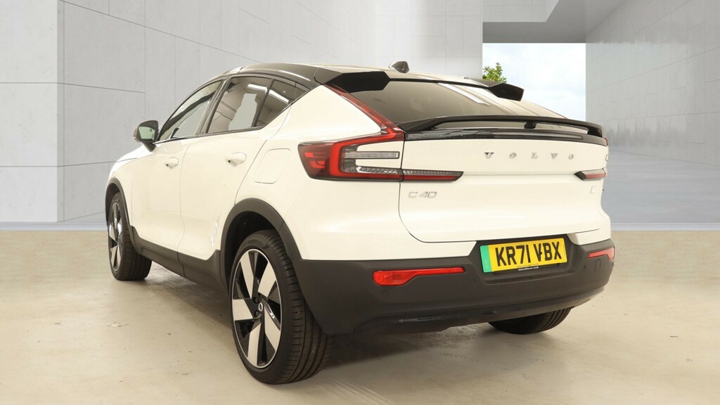 Volvo C40 Recharge Pro, Twin Motor White #3