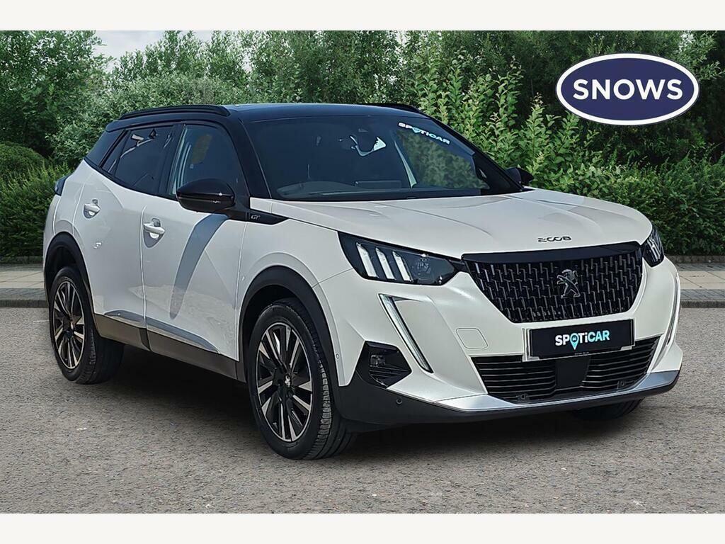 Peugeot 2008 1.2 Puretech Gt Premium Eat Euro 6 Ss White