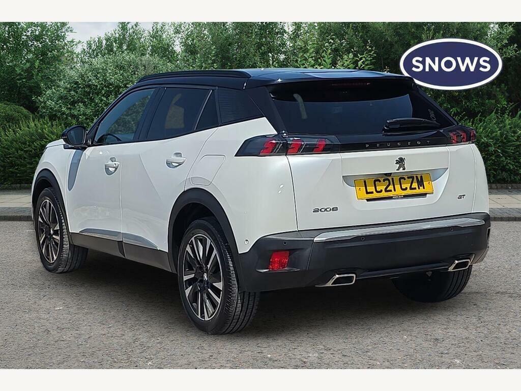 Peugeot 2008 1.2 Puretech Gt Premium Eat Euro 6 Ss White #3