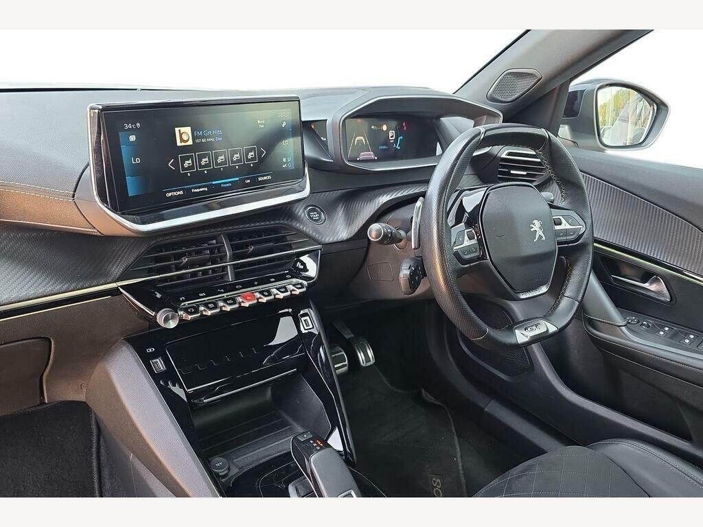 Peugeot 2008 1.2 Puretech Gt Premium Eat Euro 6 Ss White #6