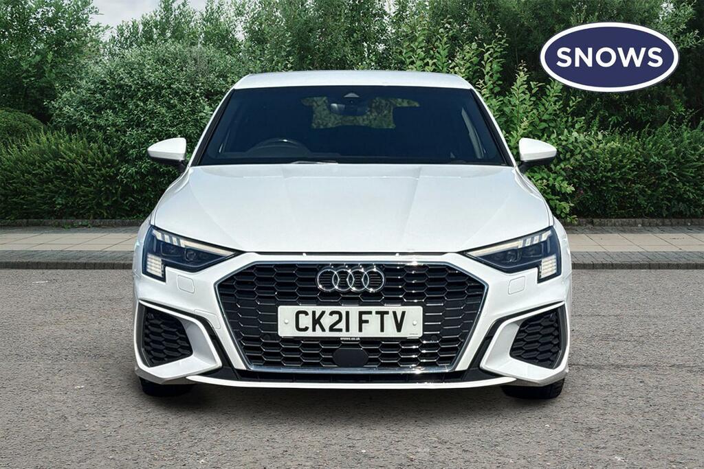 Audi A3 1.4 Tfsie 40 S Line Sportback S Tronic Euro 6 Ss White #2