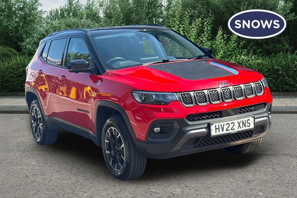 Jeep Compass 1.3 Gse T4 11.4Kwh Trailhawk 4Xe Euro 6 Ss Red