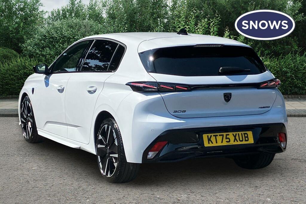 Peugeot 308 1.2 Gt Premium E-dsc Euro 6 Ss White #3