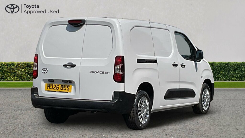 Toyota Proace City 1.5 Bluehdi Icon Long Panel Van Lwb Euro 6 Ss 6 White #2
