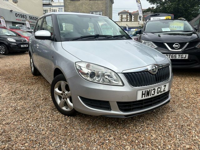 Skoda Fabia 2013 1.2 Se Hatchback Euro 5 69 HW13GLZ Silver #3