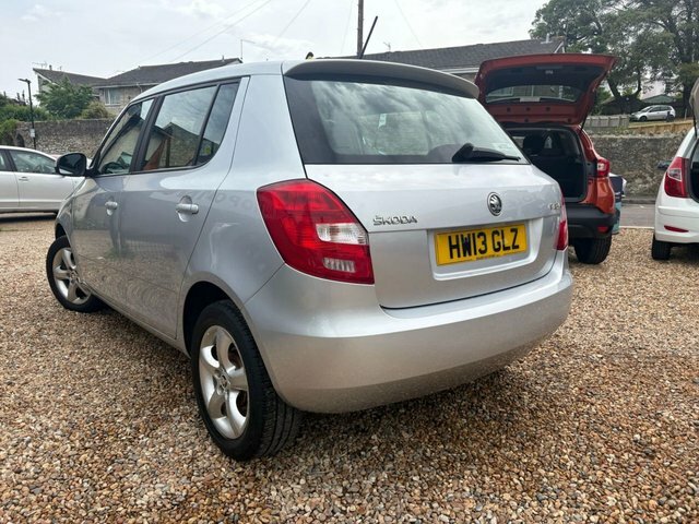 Skoda Fabia 2013 1.2 Se Hatchback Euro 5 69 HW13GLZ Silver #4