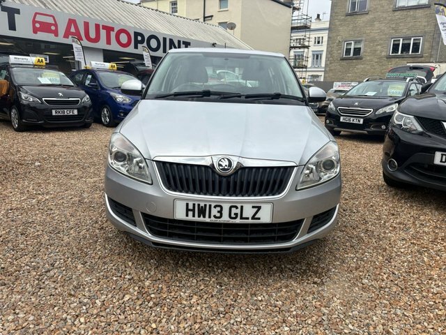 Skoda Fabia 2013 1.2 Se Hatchback Euro 5 69 HW13GLZ Silver #2