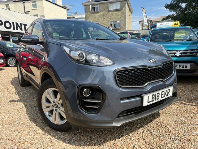 Kia Sportage 2018 1.6 Gdi 2 Suv Euro 6 Ss LB18EKR Blue #3