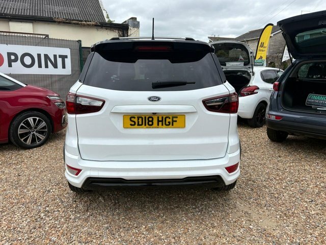 Ford Ecosport 2018 1.5 Tdci St-line Suv Euro 6 White #5