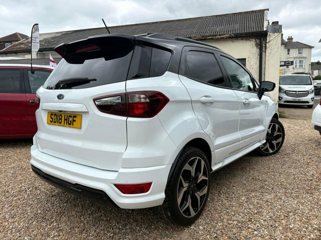 Ford Ecosport 2018 1.5 Tdci St-line Suv Euro 6 White #4