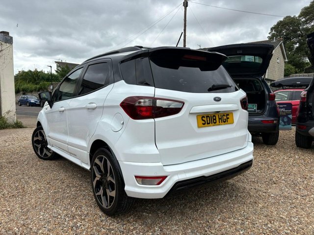 Ford Ecosport 2018 1.5 Tdci St-line Suv Euro 6 White #6