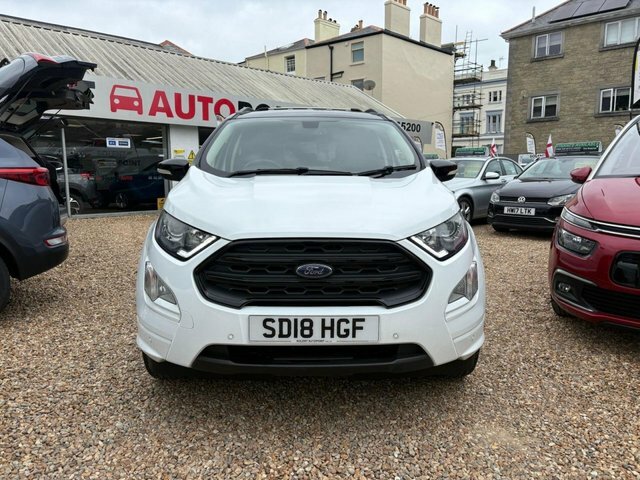 Ford Ecosport 2018 1.5 Tdci St-line Suv Euro 6 White #2