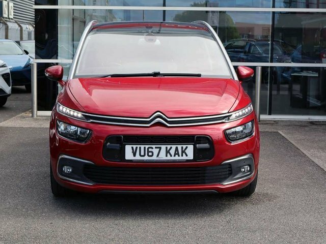 Citroen Grand C4 Picasso 2017 1.6 Bluehdi Flair Mpv Eat6 Euro 6 Red #2