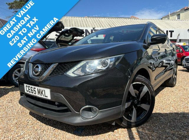 Nissan Qashqai 2015 1.5 Dci N-tec Suv 2Wd Euro Black