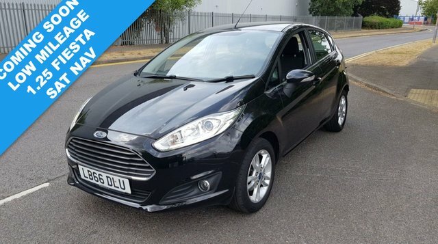 Ford Fiesta 2016 1.25 Zetec Hatchback Euro 6 Black