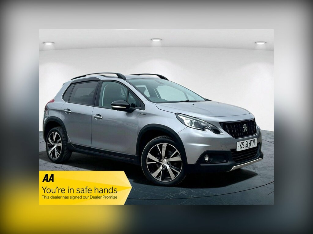 Peugeot 2008 1.2 Puretech Gt Line Euro 6 Ss Grey