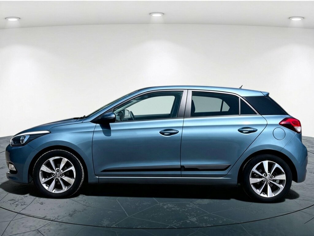 Hyundai I20 1.2 Premium Euro 6 SS16AEZ Blue #6
