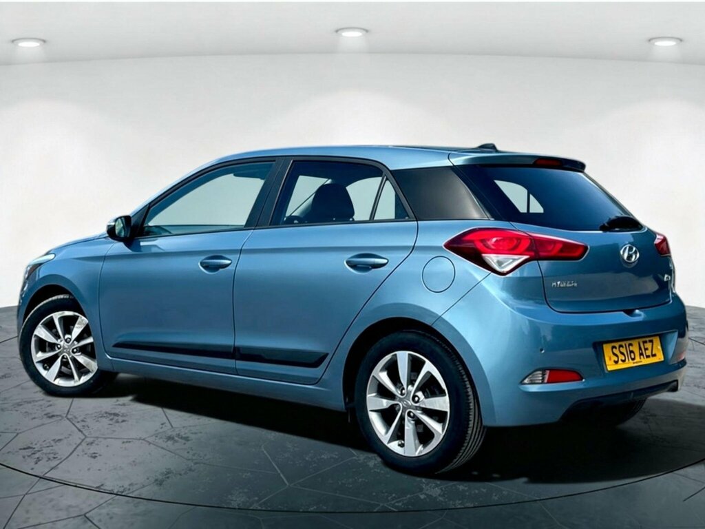 Hyundai I20 1.2 Premium Euro 6 SS16AEZ Blue #5