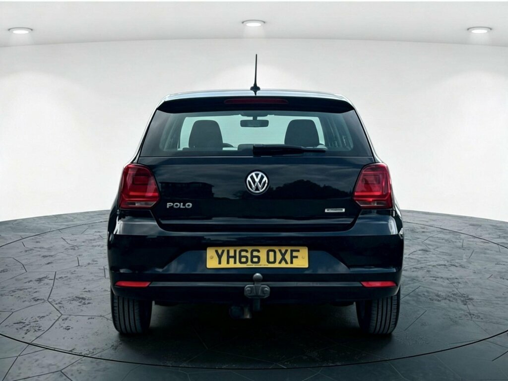 Volkswagen Polo 1.0 Bluemotion Tech Match Euro 6 Ss Black #4