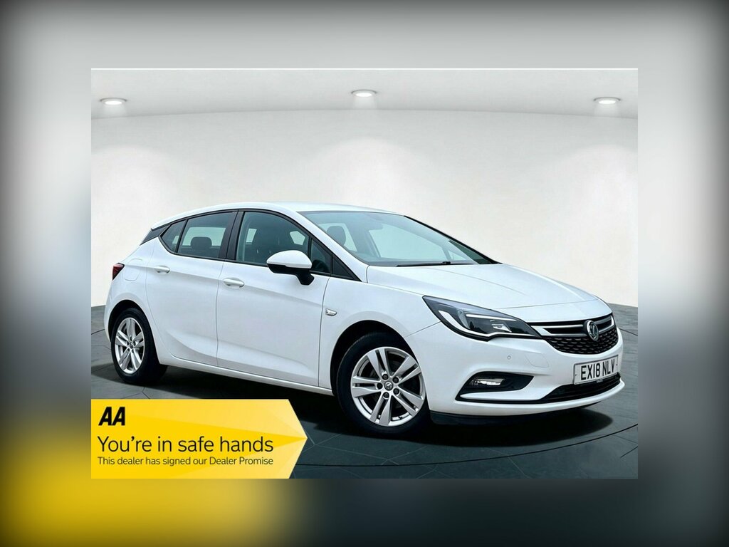Vauxhall Astra 1.6 Cdti Ecotec Blueinjection Tech Line Nav Euro 6 White