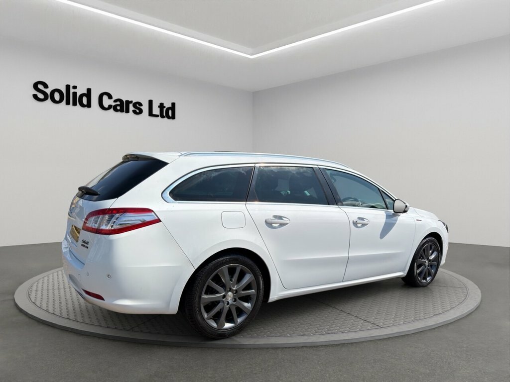 Peugeot 508 SW Estate White #5