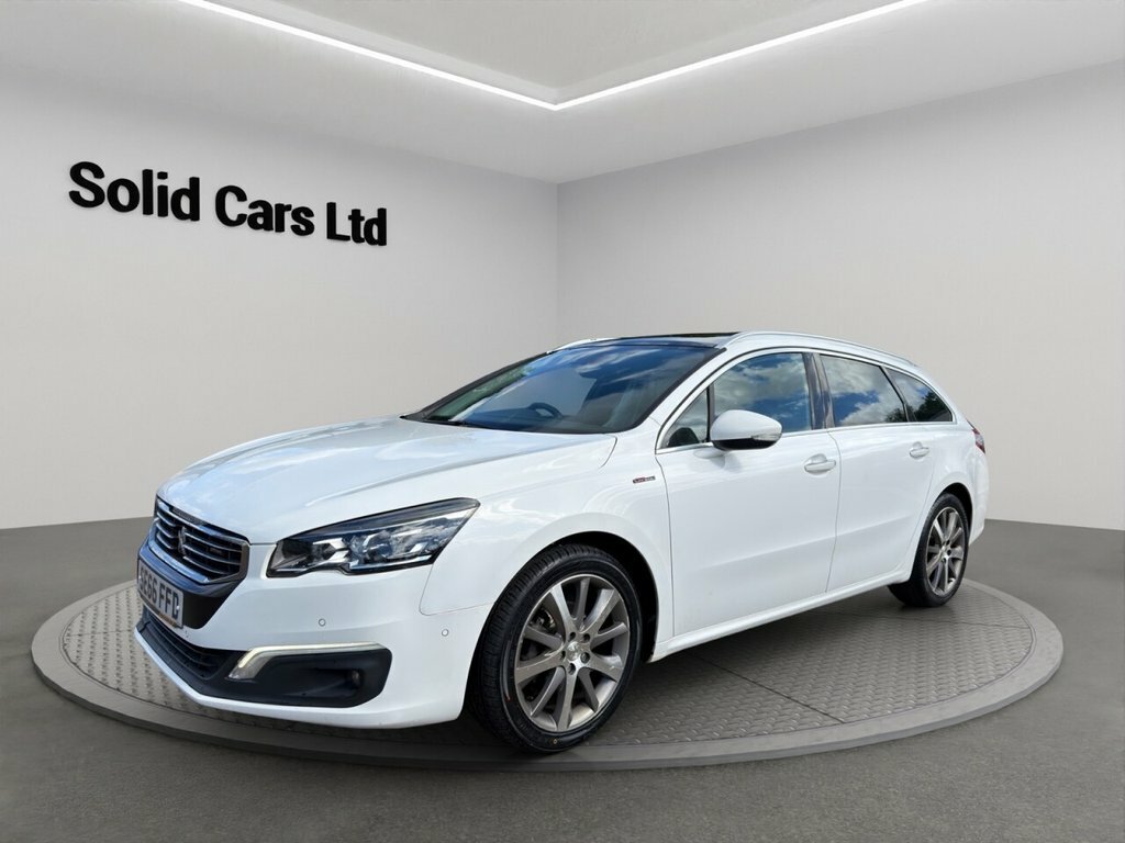 Peugeot 508 SW Estate White