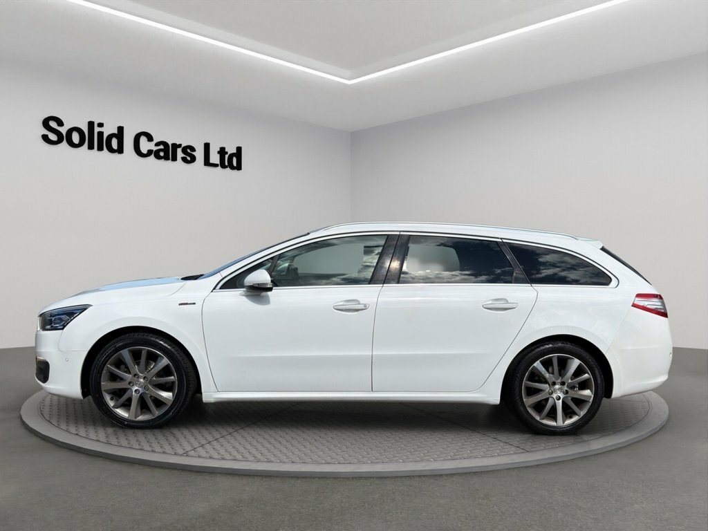 Peugeot 508 SW Estate White #4