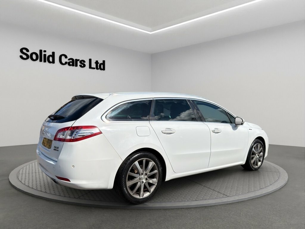 Peugeot 508 SW Estate White #6