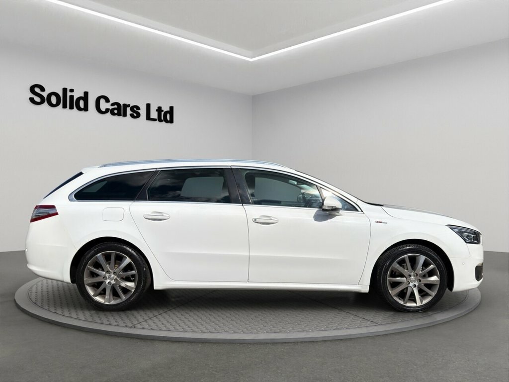 Peugeot 508 SW Estate White #3