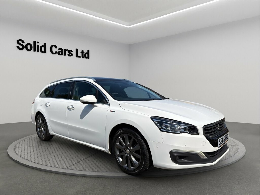 Peugeot 508 SW Estate White #2
