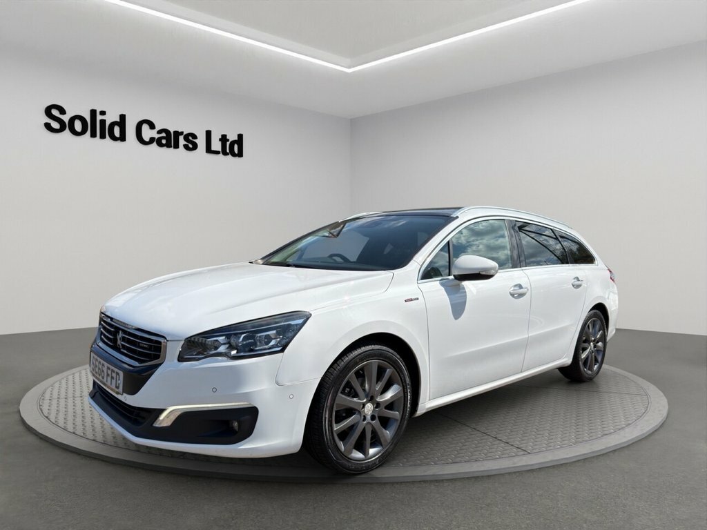 Peugeot 508 SW Estate White
