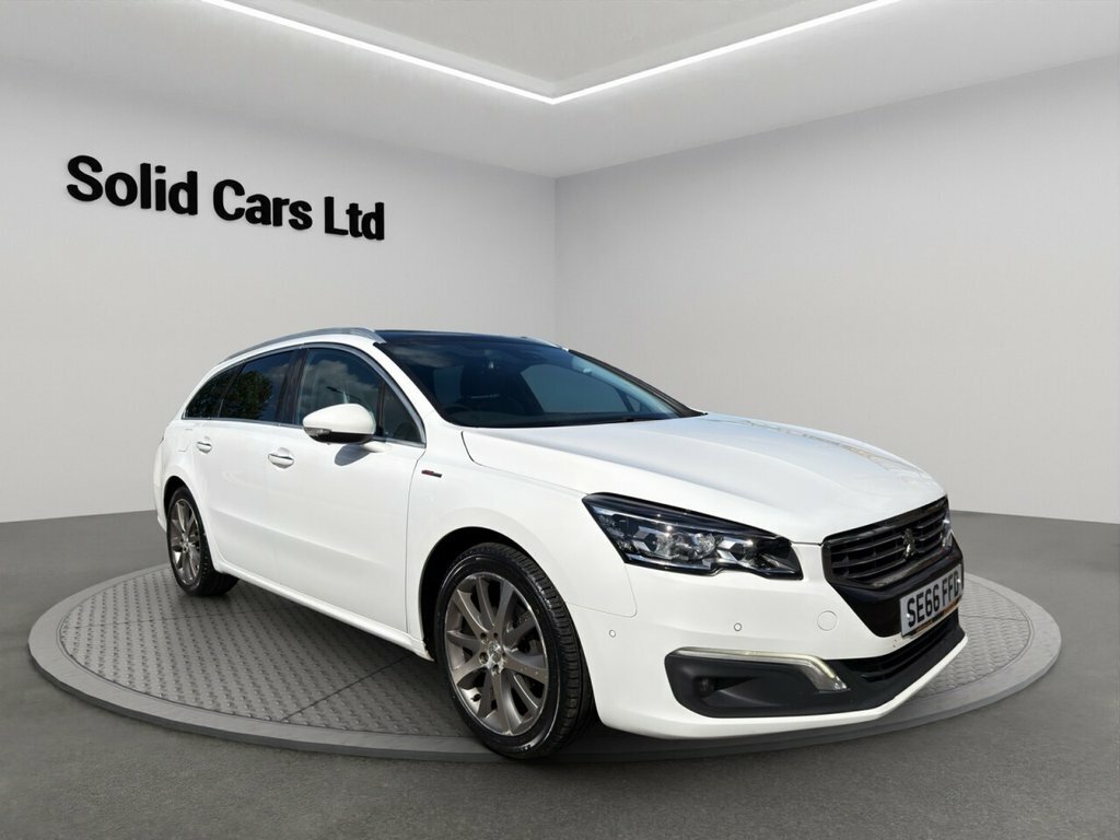 Peugeot 508 SW Estate White #2