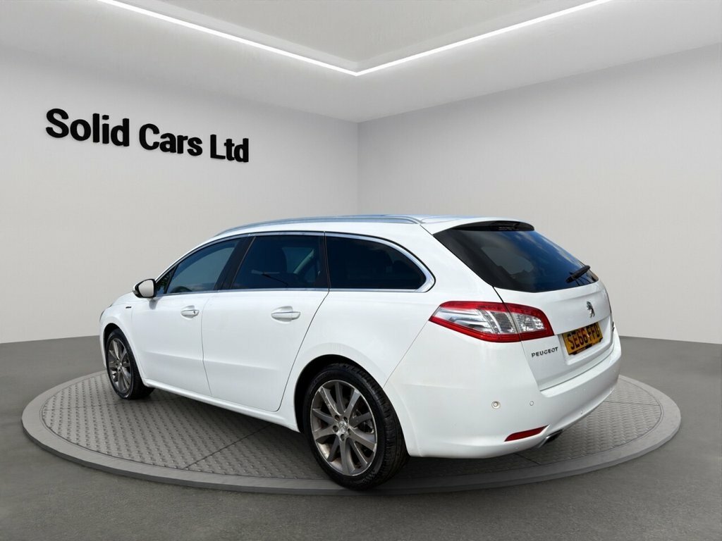 Peugeot 508 SW Estate White #5