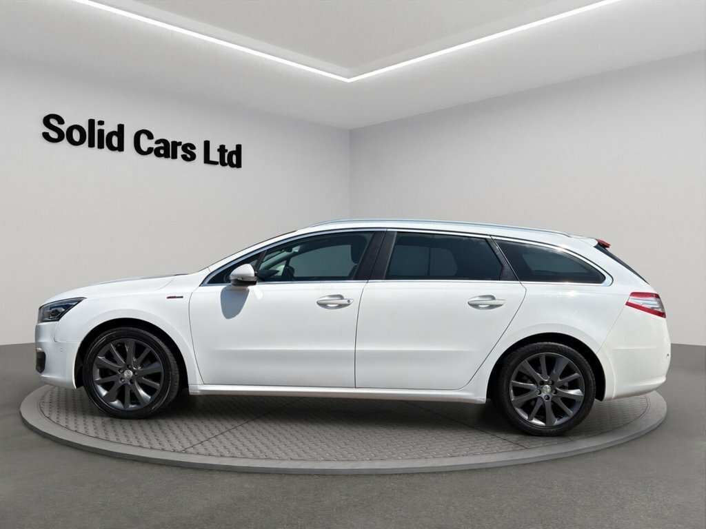 Peugeot 508 SW Estate White #3