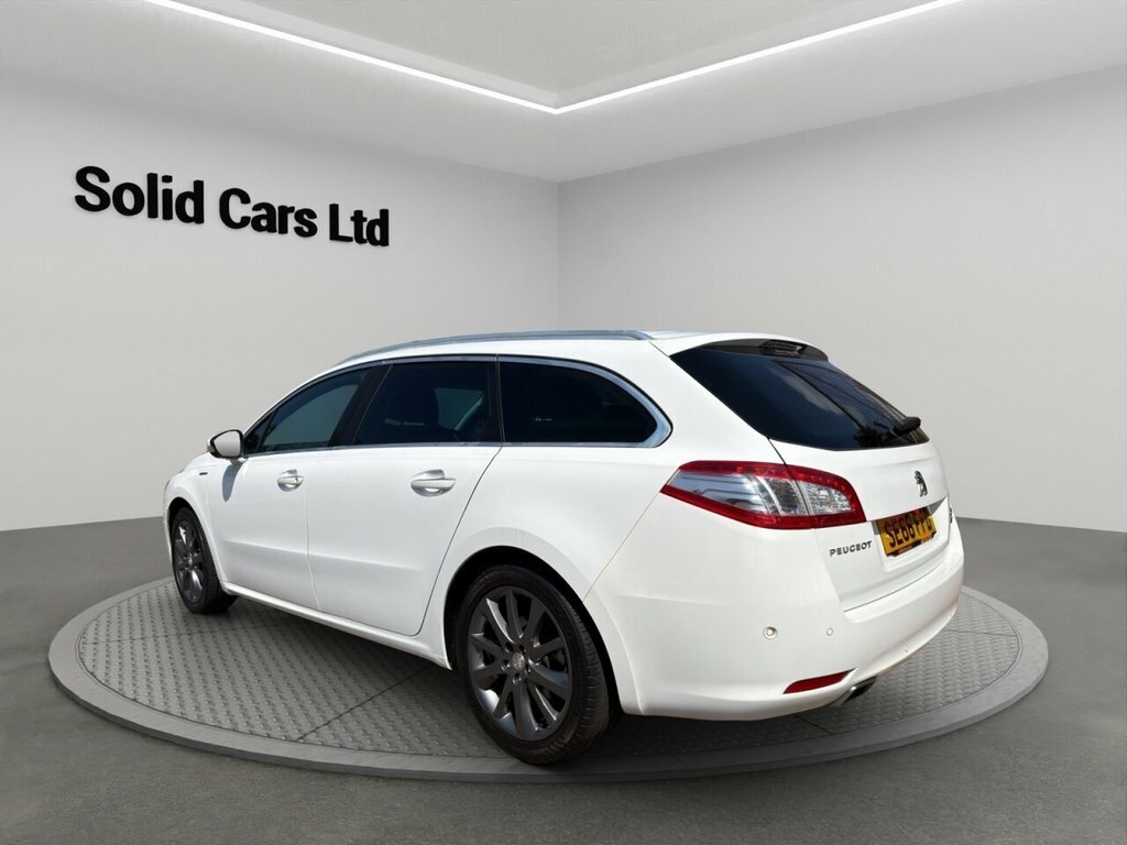 Peugeot 508 SW Estate White #6
